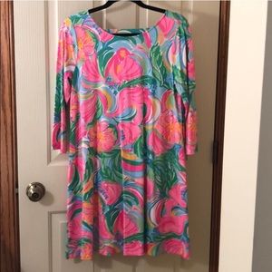 Lilly Pulitzer V-back Swing Dress sz. L